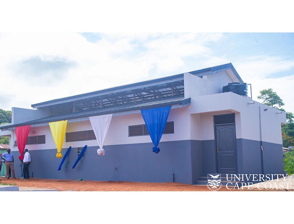UCC Hands over Lavatory to Amamoma Community